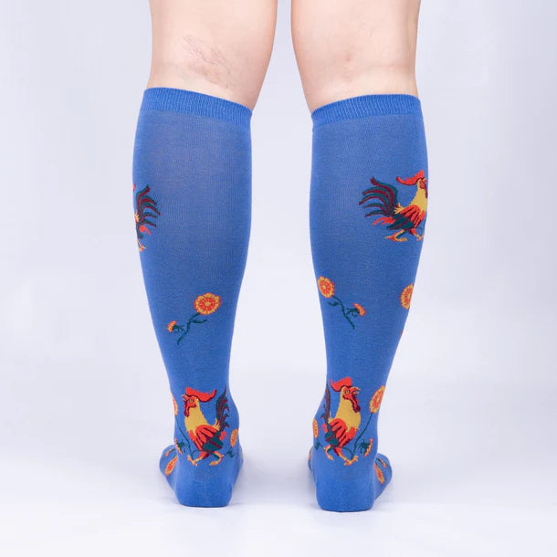 Sock it to Me - Rise and Shine Knee High Socks