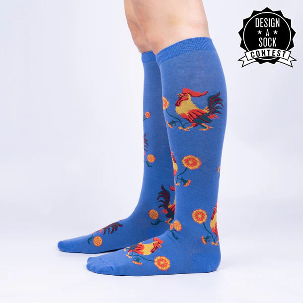 Sock it to Me - Rise and Shine Knee High Socks