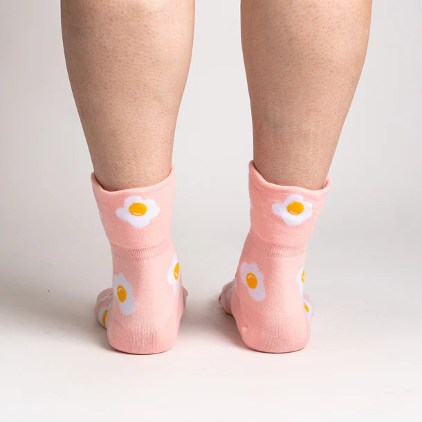 Sock it to Me - Sunny Side Up Turn Cuff Socks