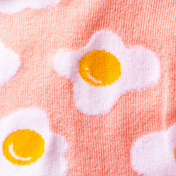 Sock it to Me - Sunny Side Up Turn Cuff Socks