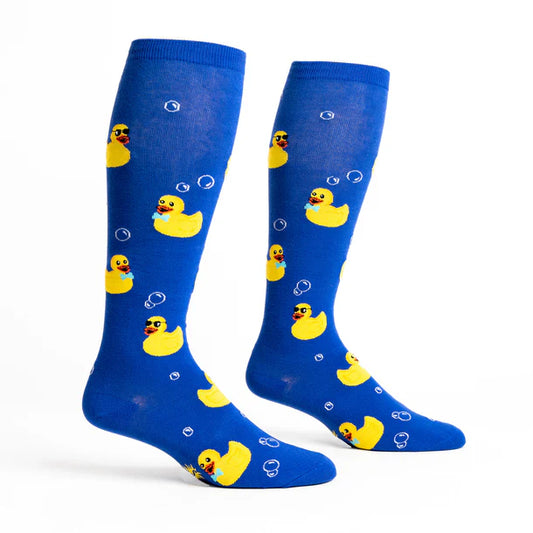 Sock it to Me - Rubber Duckie Stretch Knee High Socks